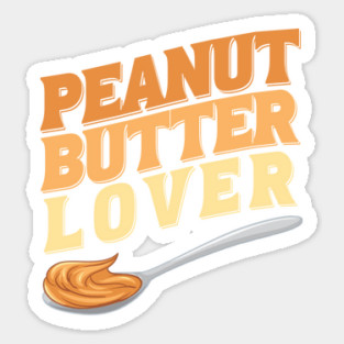 Peanut Butter Lover Sticker