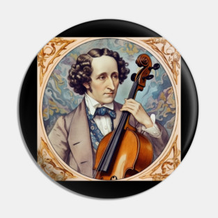 Felix Mendelssohn musician Pin