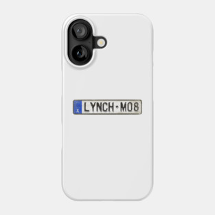 Lynch Mob - License Plate Phone Case