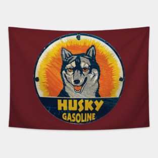 Husky Gas and Oil Tapestry