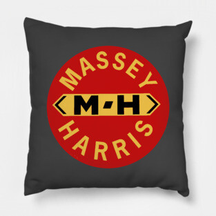 Massey Harris Tractors and Farm Equipment USA Pillow