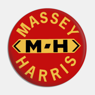 Massey Harris Tractors and Farm Equipment USA Pin