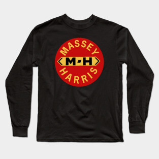 Massey Harris Tractors and Farm Equipment USA Long Sleeve T-Shirt
