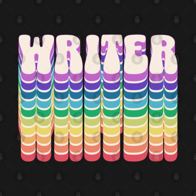 Retro Writer Rainbow by H. R. Sinclair