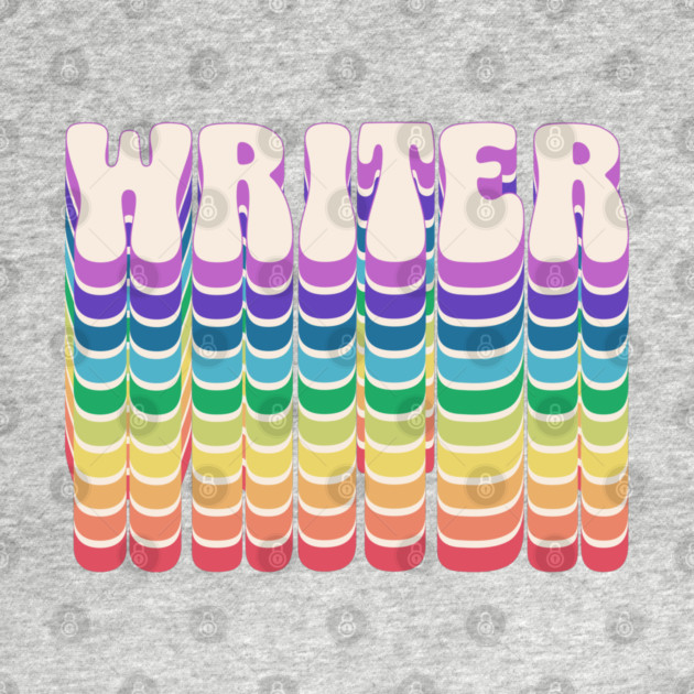 Retro Writer Rainbow by H. R. Sinclair