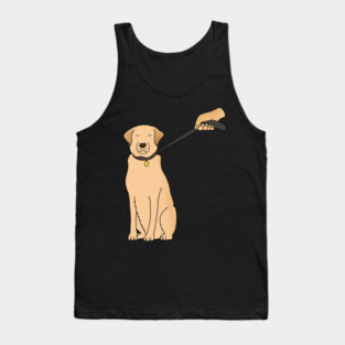 Funny Golden Retriever Dog Tank Top
