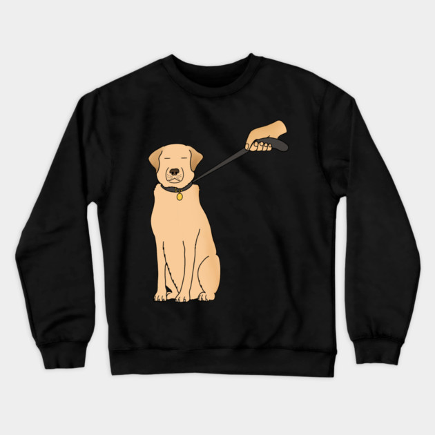 Funny Golden Retriever Dog Crewneck Sweatshirt by logiamerch