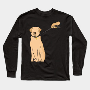 Funny Golden Retriever Dog Long Sleeve T-Shirt