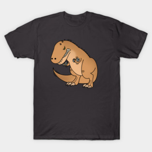 Funny T Rex lifting weights, Funny Dinosaur T-Shirt