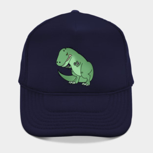Funny T Rex lifting weights, Funny Dinosaur Hat