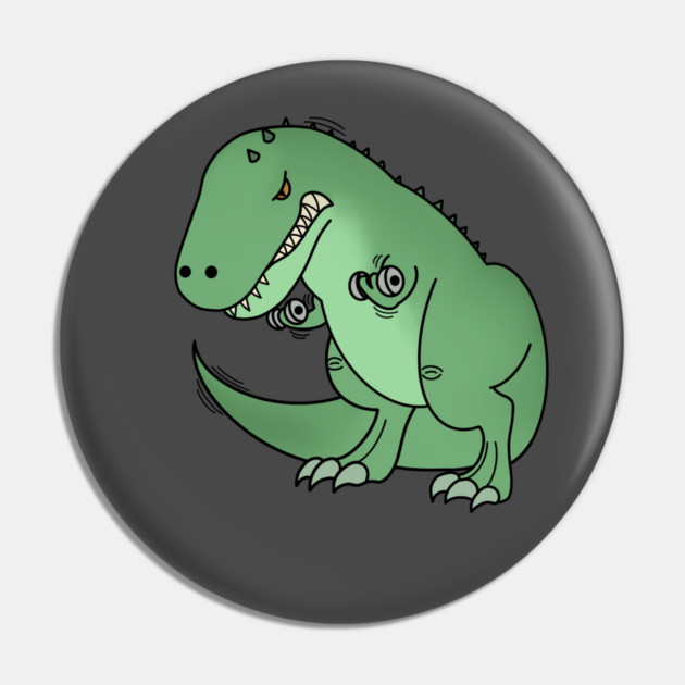 Funny T Rex lifting weights, Funny Dinosaur Pin by logiamerch