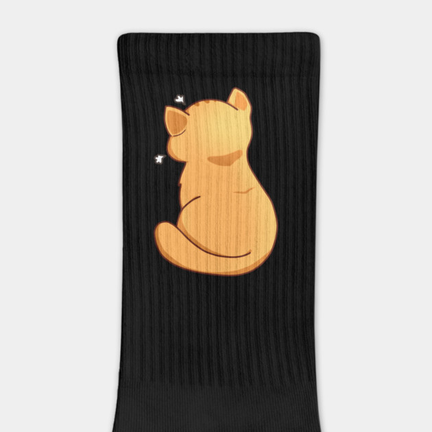 Kawaii Angry Cat from the backside, Cat Lover by logiamerch