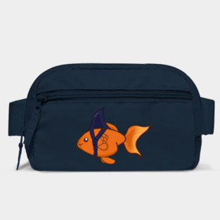 Goldfish Shark Funny Motivational Bag