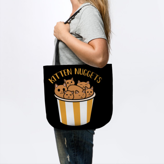 Kawaii Cat inside Box, Funny Chicken Nuggets Cats by logiamerch