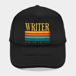 Retro Grunge Writer Limited Edition Hat