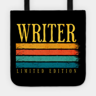 Retro Grunge Writer Limited Edition Tote