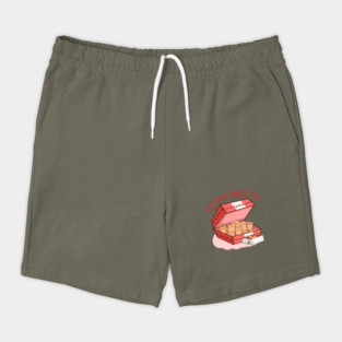 Kawaii Cat inside Box, Funny Chicken Nuggets Shorts