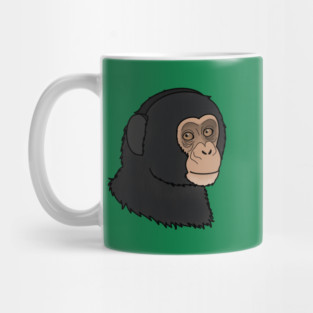 Cute Chimpanzee, Monkey Mug