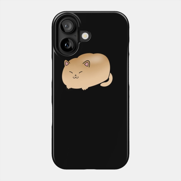 Funny Cat Bread Shape, Love Cats Phone Case by logiamerch