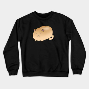 Funny Cat Bread Shape, Love Cats Crewneck Sweatshirt