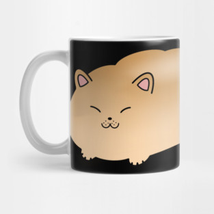 Funny Cat Bread Shape, Love Cats Mug