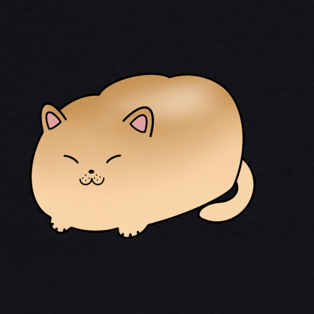 Funny Cat Bread Shape, Love Cats by logiamerch