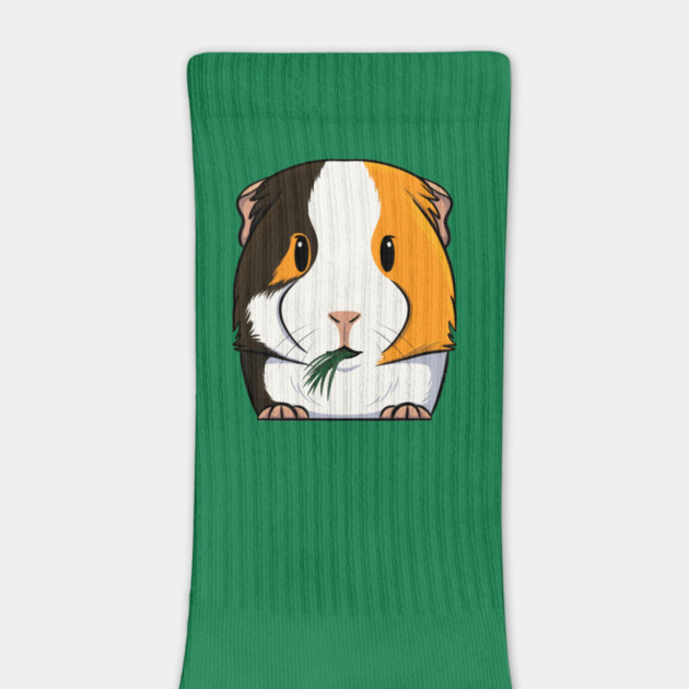 Tri-Color Smooth Coat Guinea Pig by DeguArts