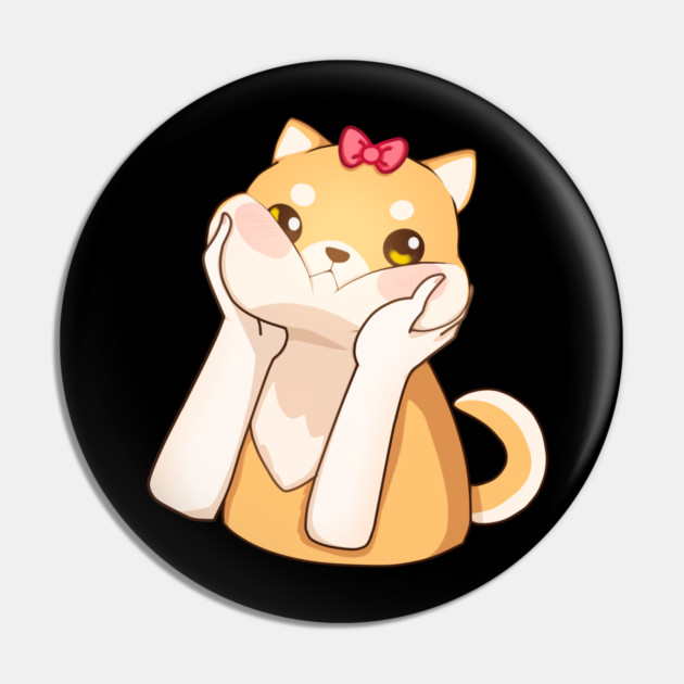 Funny Kawaii Shiba Inu Dog, Love Shiba Inus Pin by logiamerch