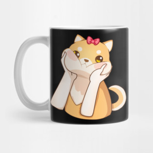 Funny Kawaii Shiba Inu Dog, Love Shiba Inus Mug
