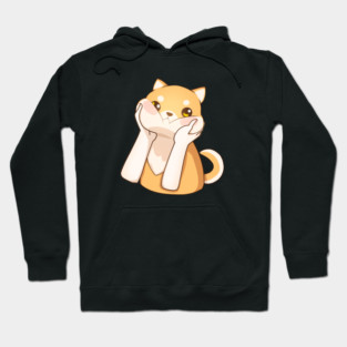 Kawaii Shiba Inu Dog, Love Shiba Inus Hoodie