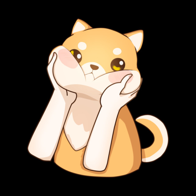 Kawaii Shiba Inu Dog, Love Shiba Inus by logiamerch