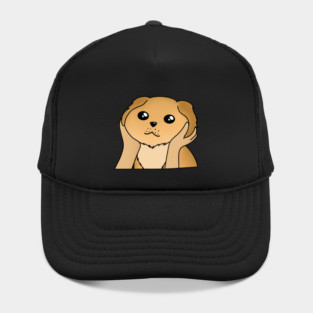 Kawaii Golden Retriever Dog, Funny Dog Lover Hat