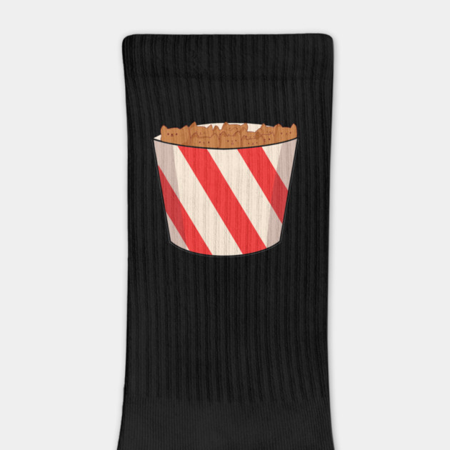 Kawaii Cat inside Box, Funny Chicken Nuggets Cats by logiamerch