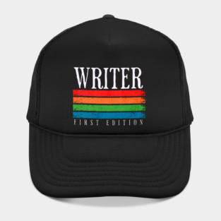 Retro Grunge Writer First Edition Hat