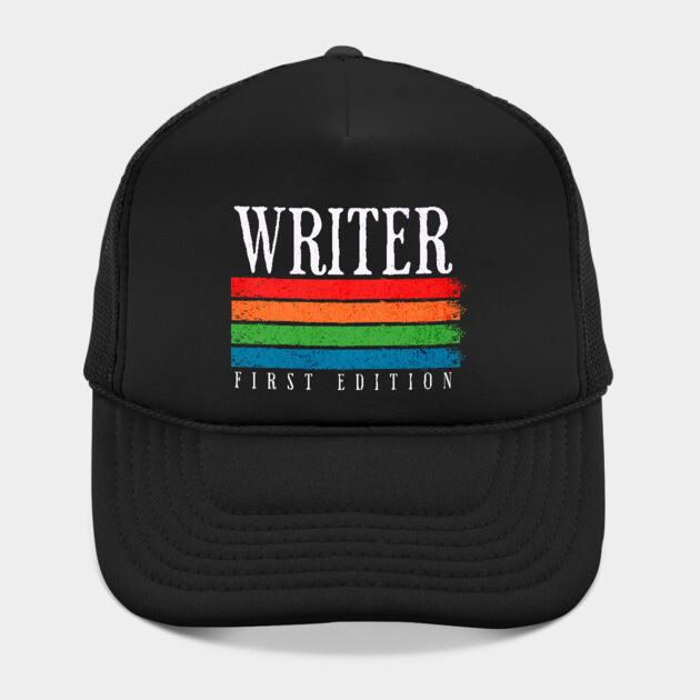 Retro Grunge Writer First Edition by H. R. Sinclair