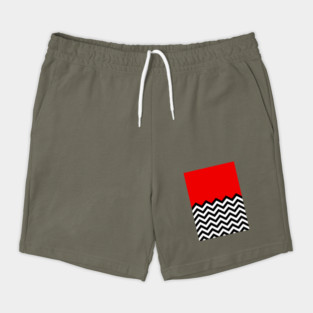 Twin Peaks - Black Lodge Pattern Shorts