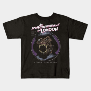 An American werewolf In London, Beware the moon, Cult Classic Kids T-Shirt