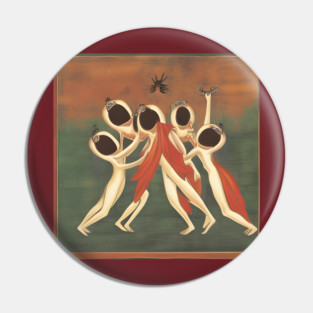The Dance of the Hungry Ghosts Pin