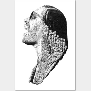 Stevie Wonder Posters and Art