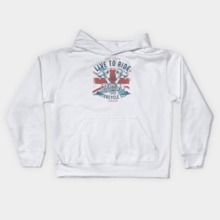 BRITISH MOTORCYCLE CLUB Kids Hoodie