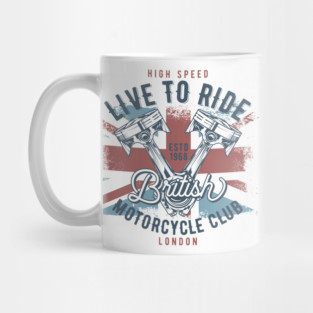 BRITISH MOTORCYCLE CLUB Mug