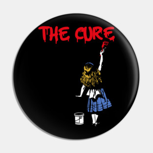 the cure red paint Pin