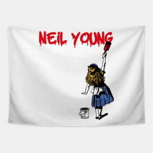 neil young red paint Tapestry