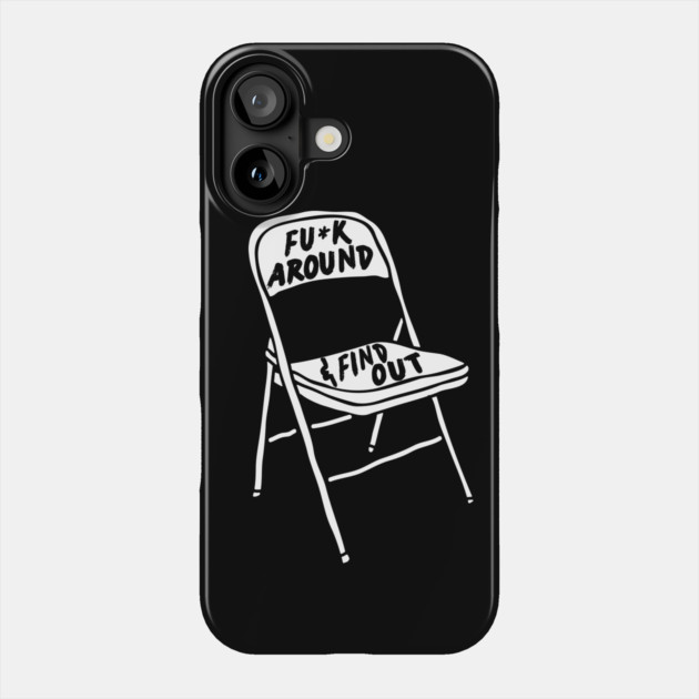 Montgomery White Chair Phone Case by The WYLD Tribe
