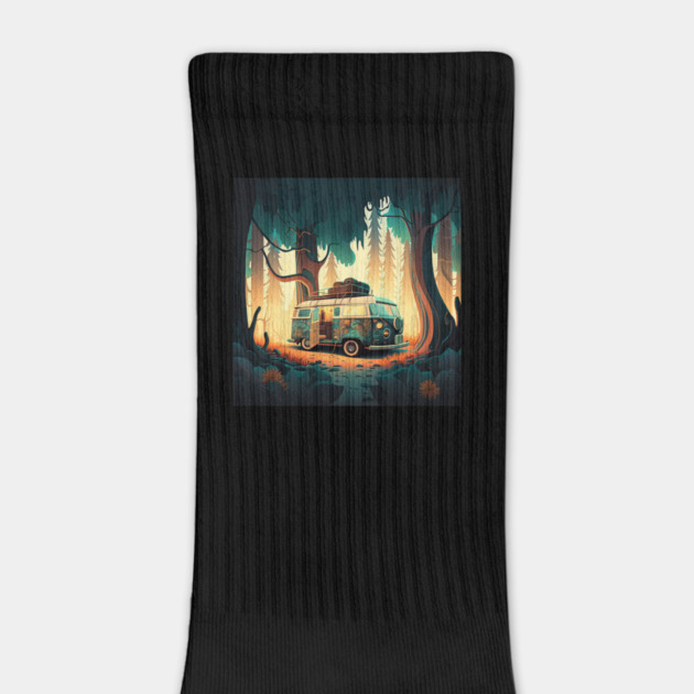 Camping Adventure in the Forest by logiamerch