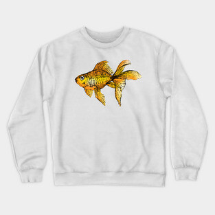 Goldfish Sketch Crewneck Sweatshirt