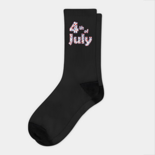 4th of July Independence Day Socks