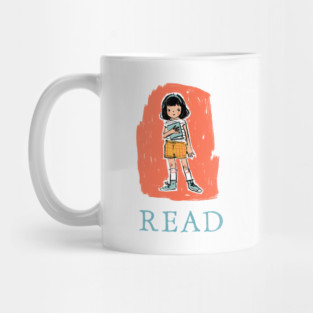 Book Love - Read Print Mug