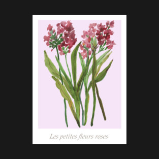Les Petites Fleurs Roses T-Shirt