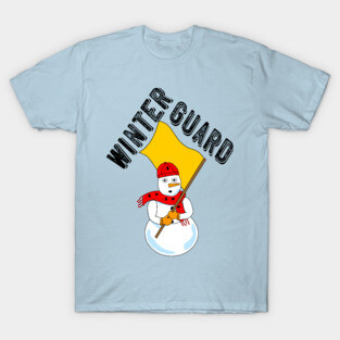 Winter Guard Snowman T-Shirt